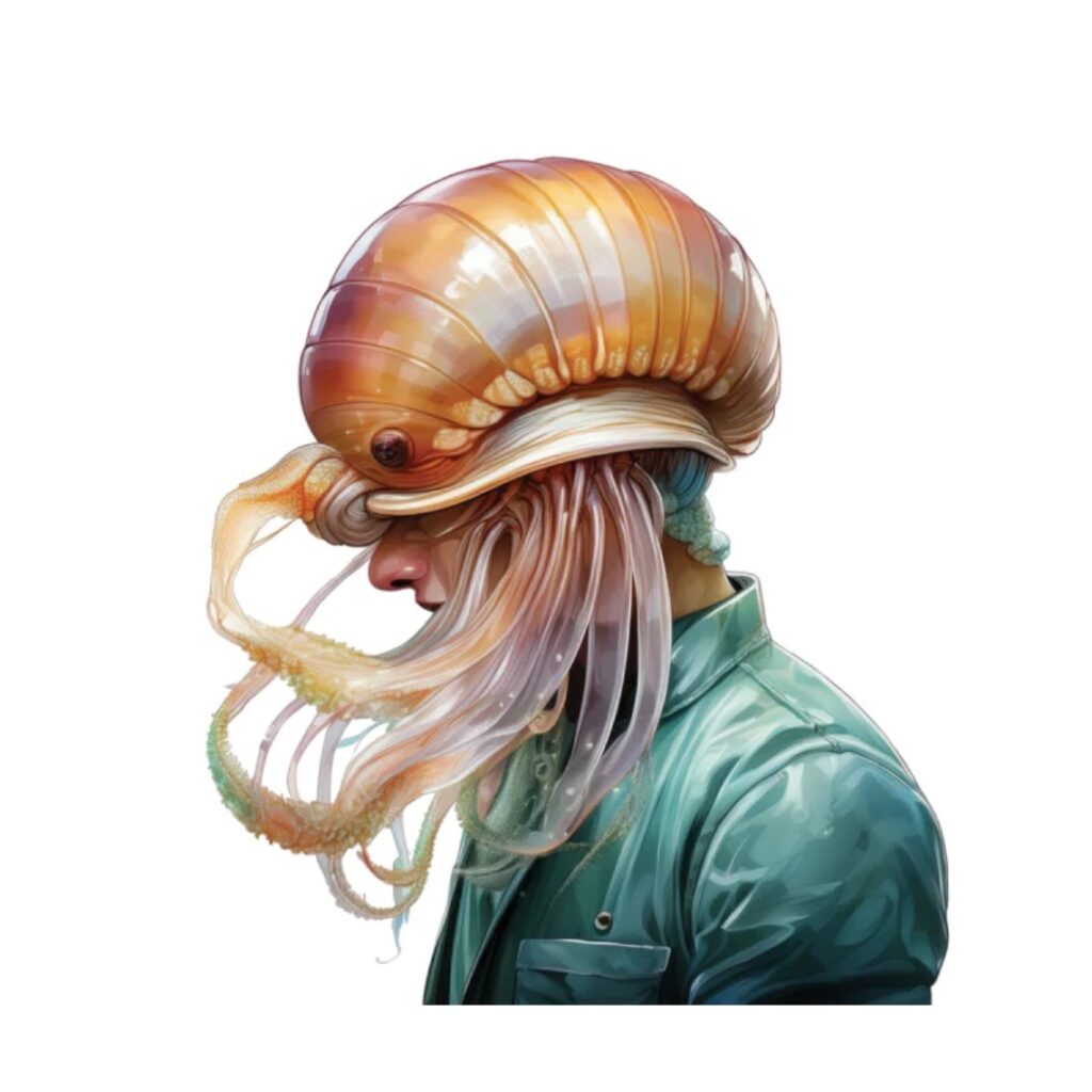 Illustration of Jelly Head - t-shirt desin